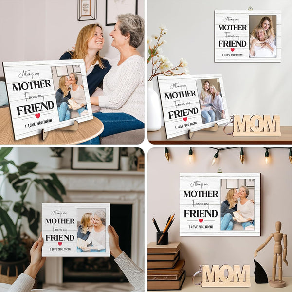 Personalized 4x6 Covered My Mom Picture Frame