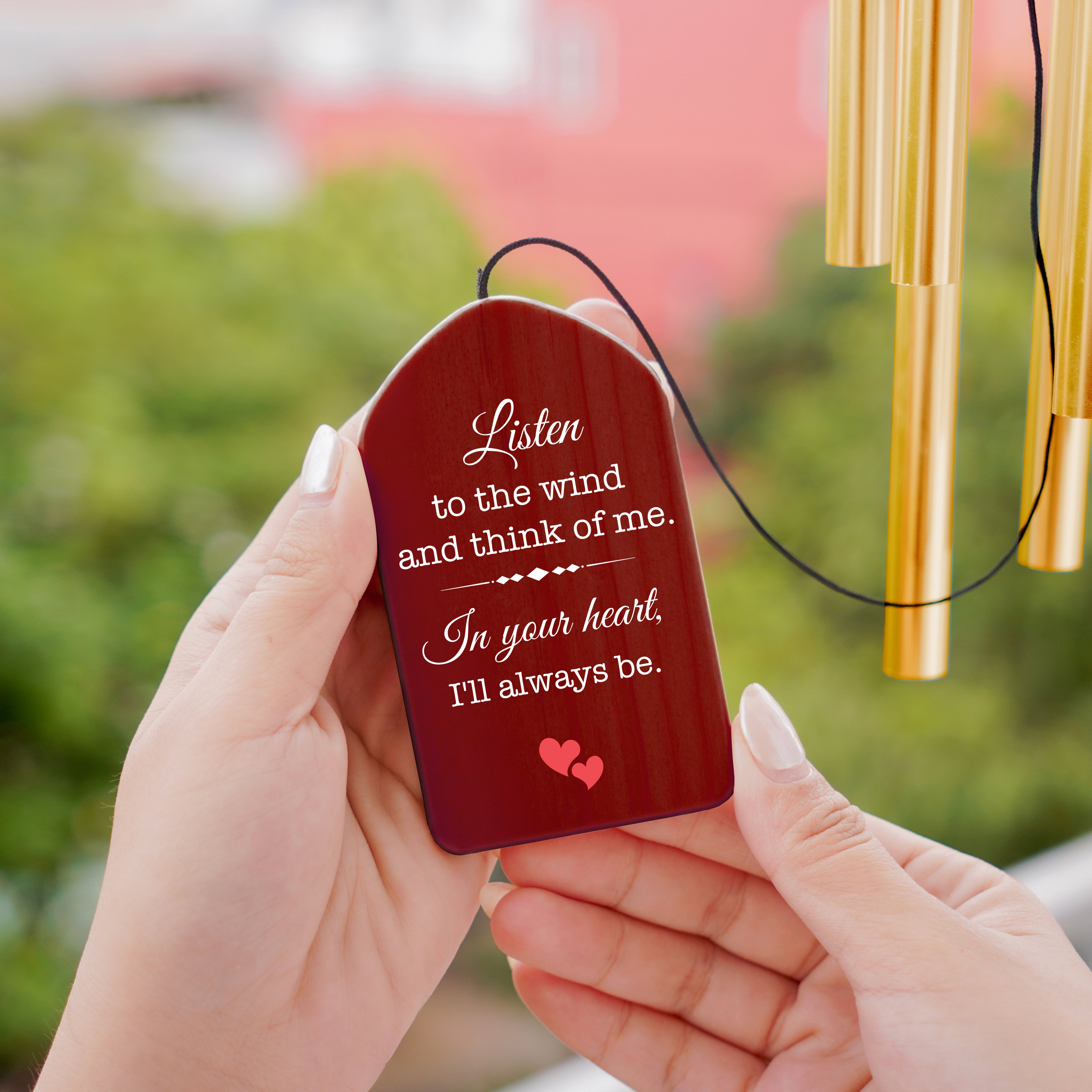 Personalized Sympathy Wind Chime Bereavement Gift