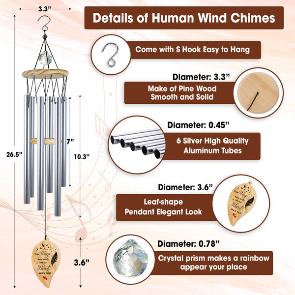 Custom Sympathy Wind Chime Carnival In Memorial Gift