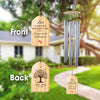 Custom Whispers from Heaven Wind Chime Sympathy Gift
