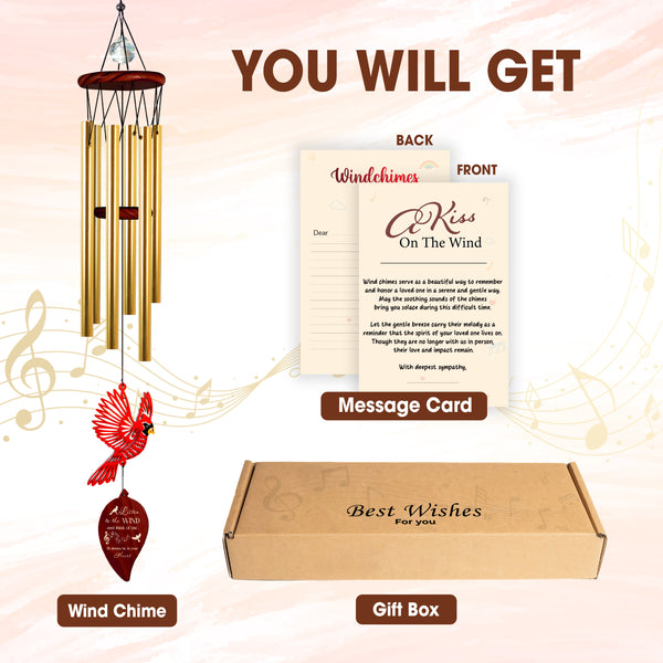 Personalized Memorial Wind Chime Sympathy Gifts