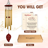 Personalized Whispers from Heaven Wind Chime Sympathy Gifts