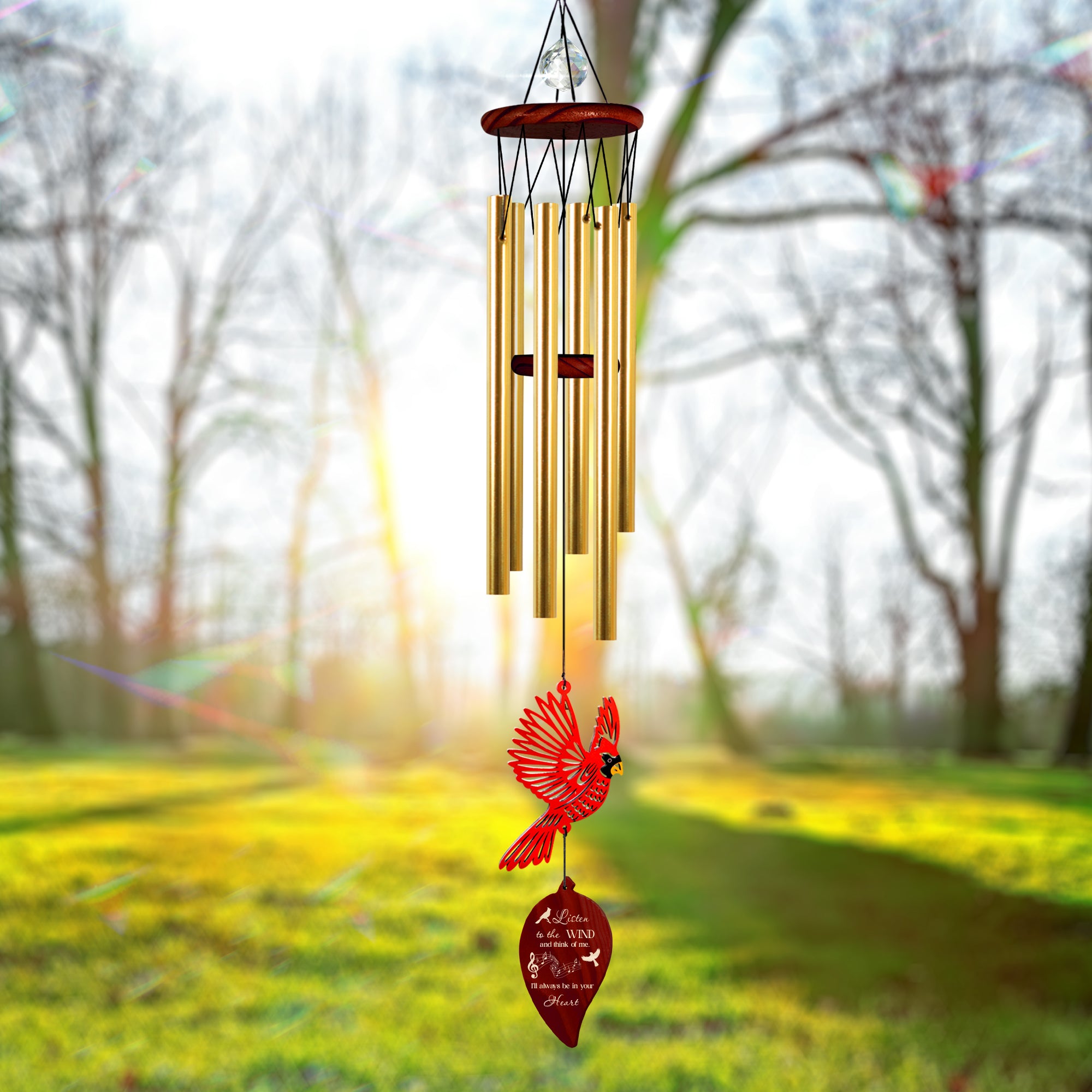 Custom Carnival Memorial Wind Chime Sympathy Gifts
