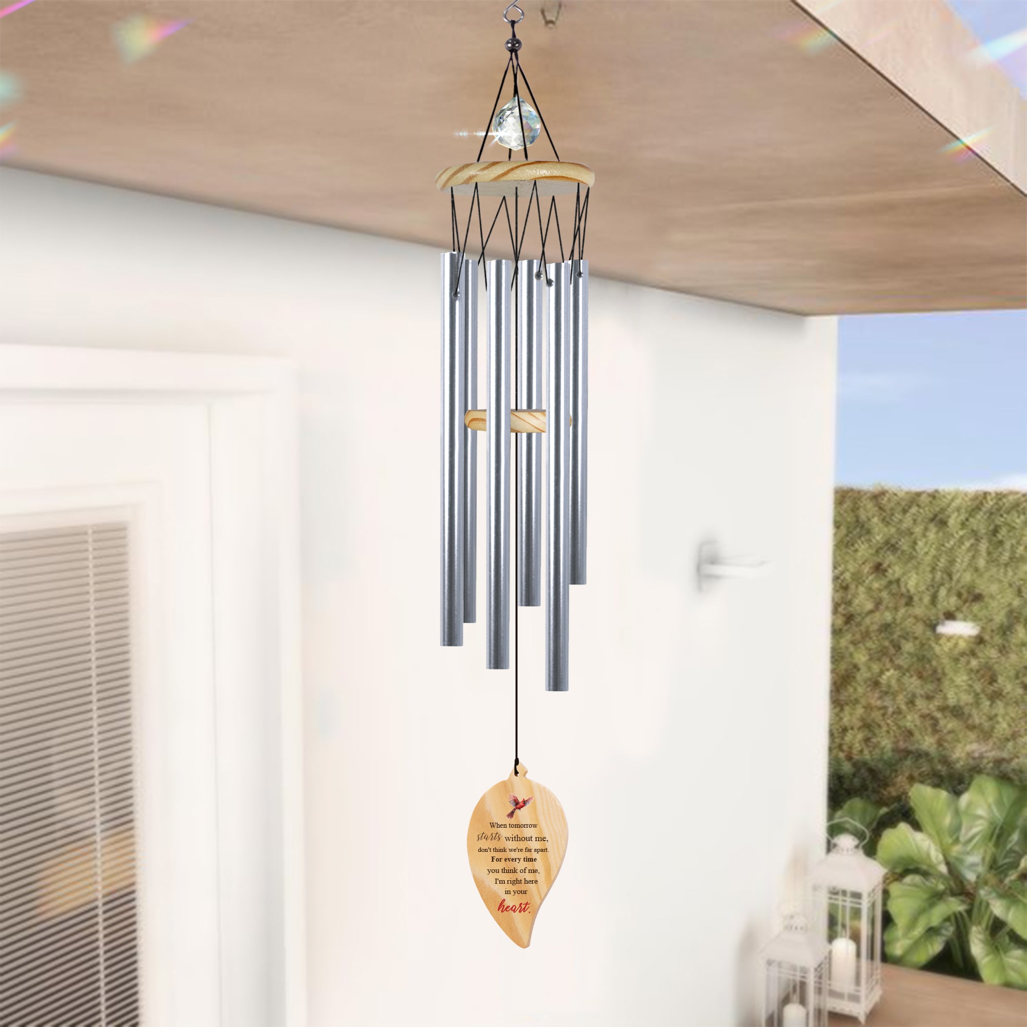 Personalized Memorial Wind Chime Bereavement Gift