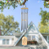 Custom Whispers from Heaven Wind Chime Sympathy Gift