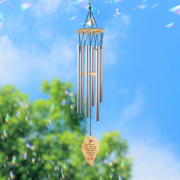 Personalized Memorial Wind Chime Bereavement Gift