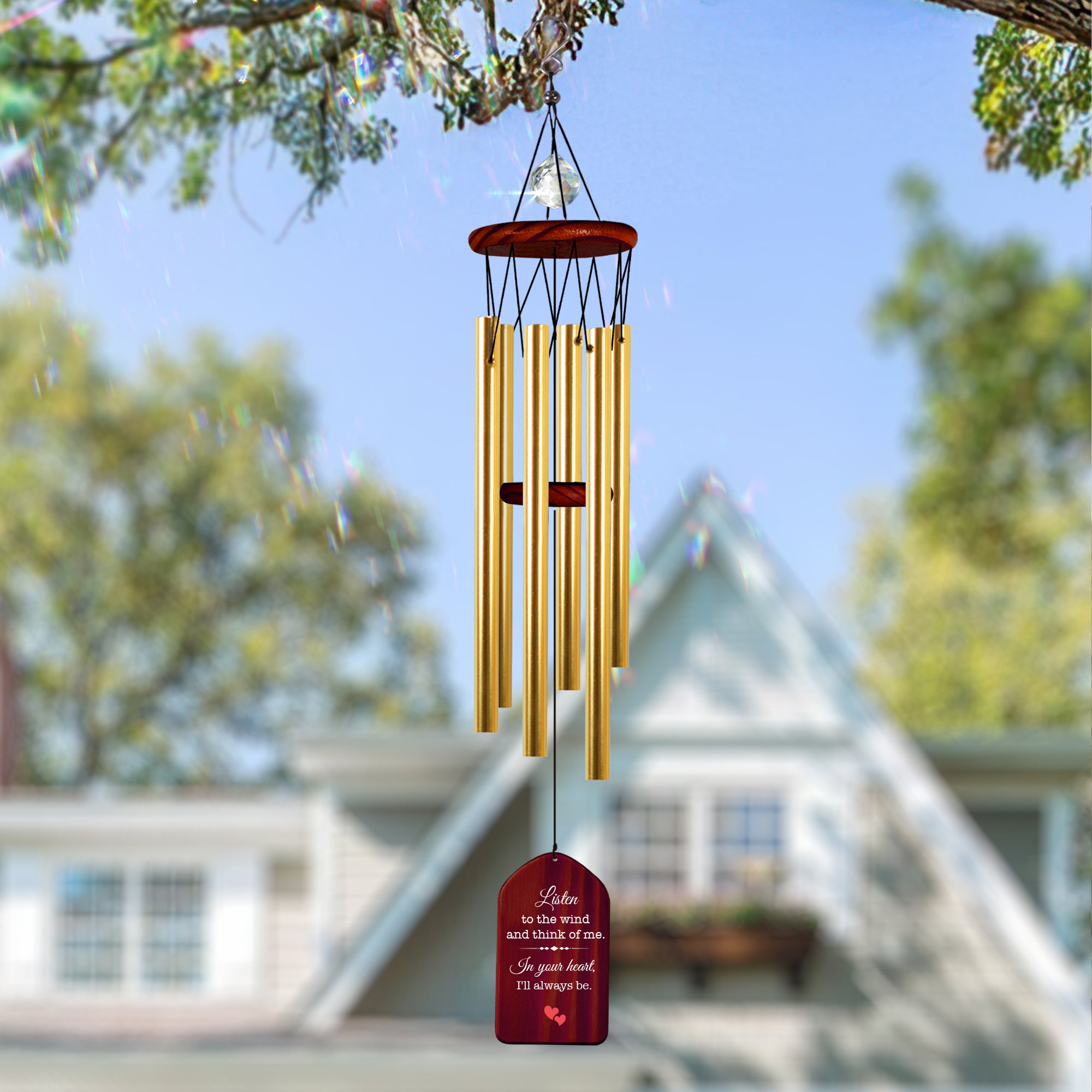 Personalized Sympathy Wind Chime Bereavement Gift