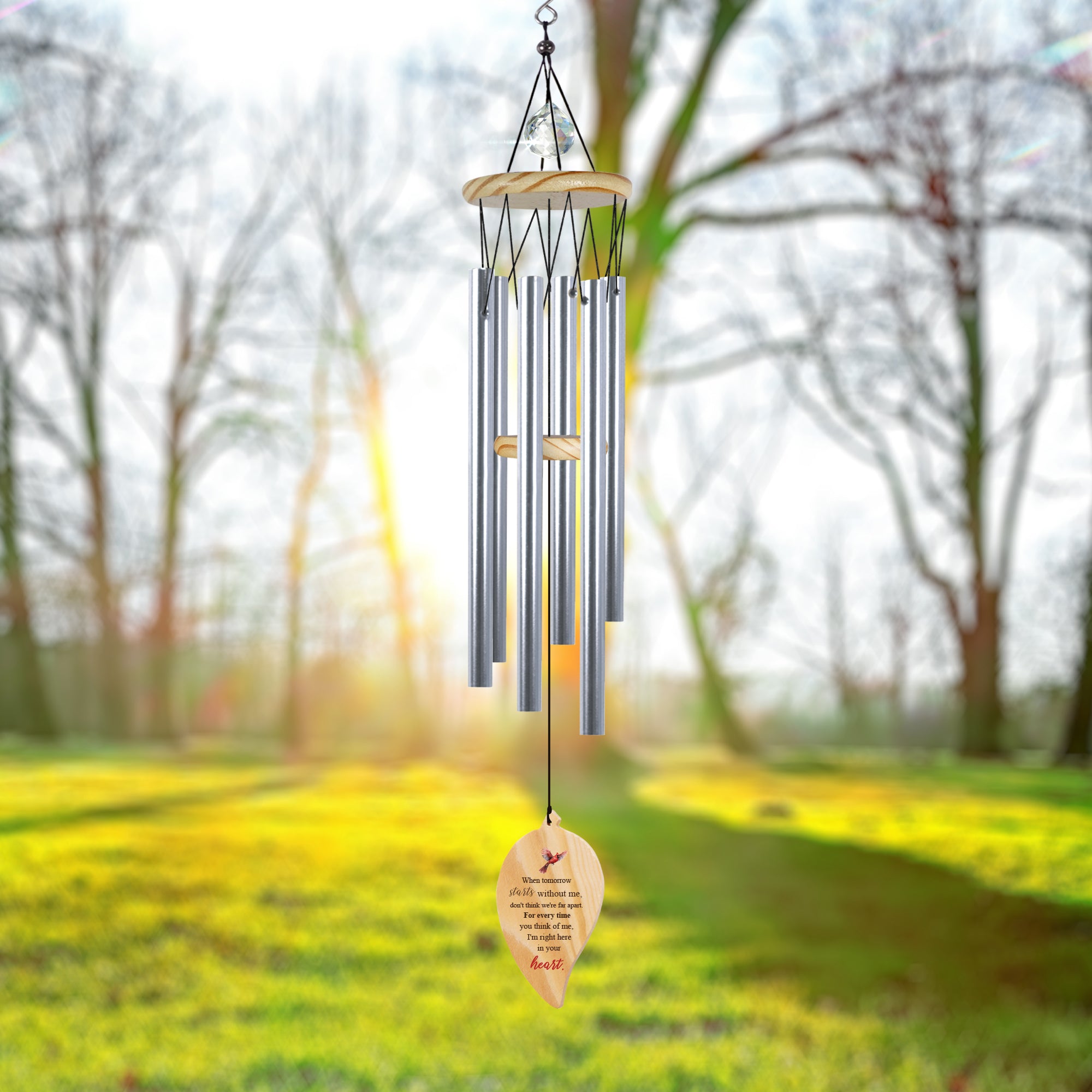 Personalized Memorial Wind Chime Bereavement Gift