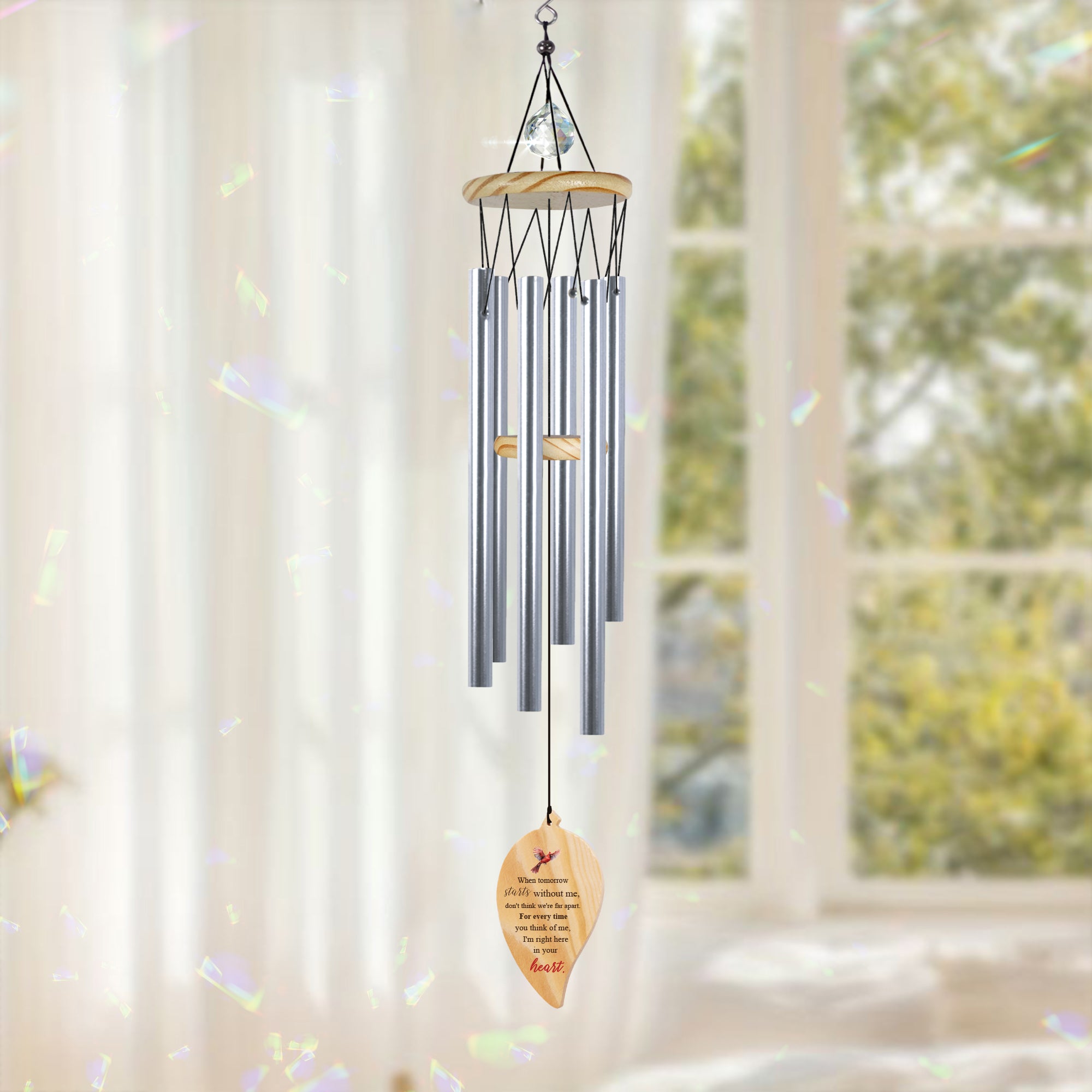 Personalized Memorial Wind Chime Bereavement Gift