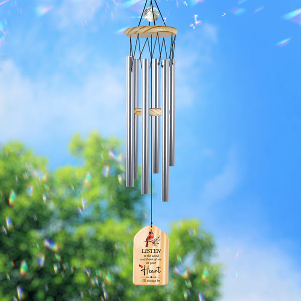 Personalized Sympathy Wind Chime Carnival Gift For Memorial