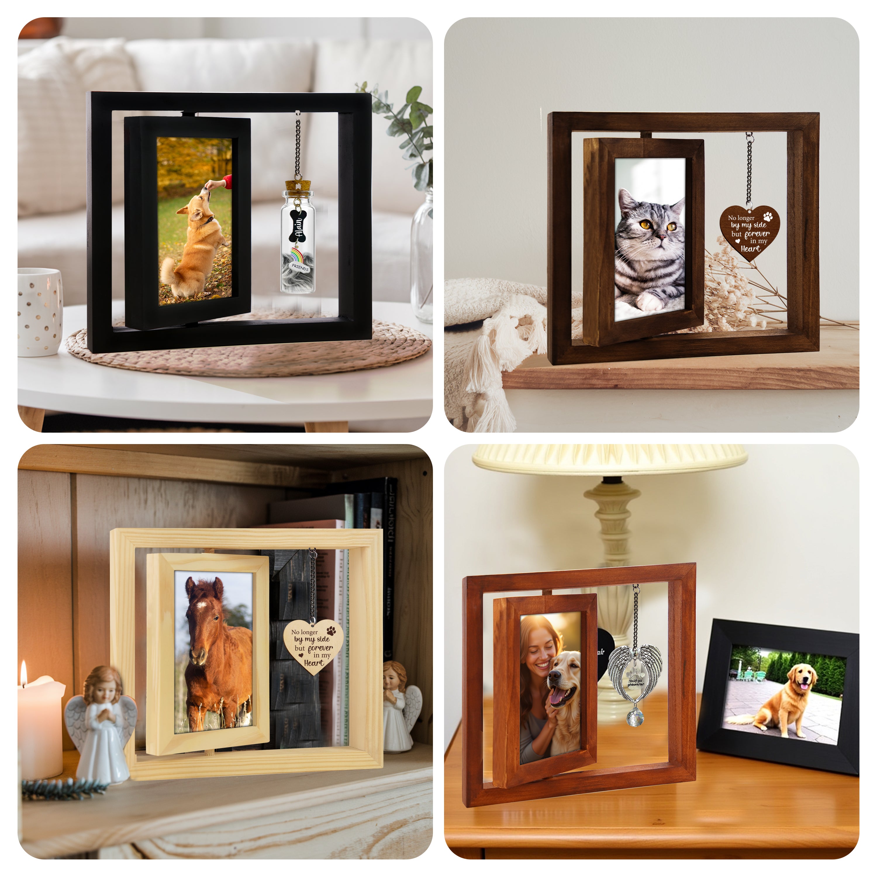 Picture Rotating Frame for Dog