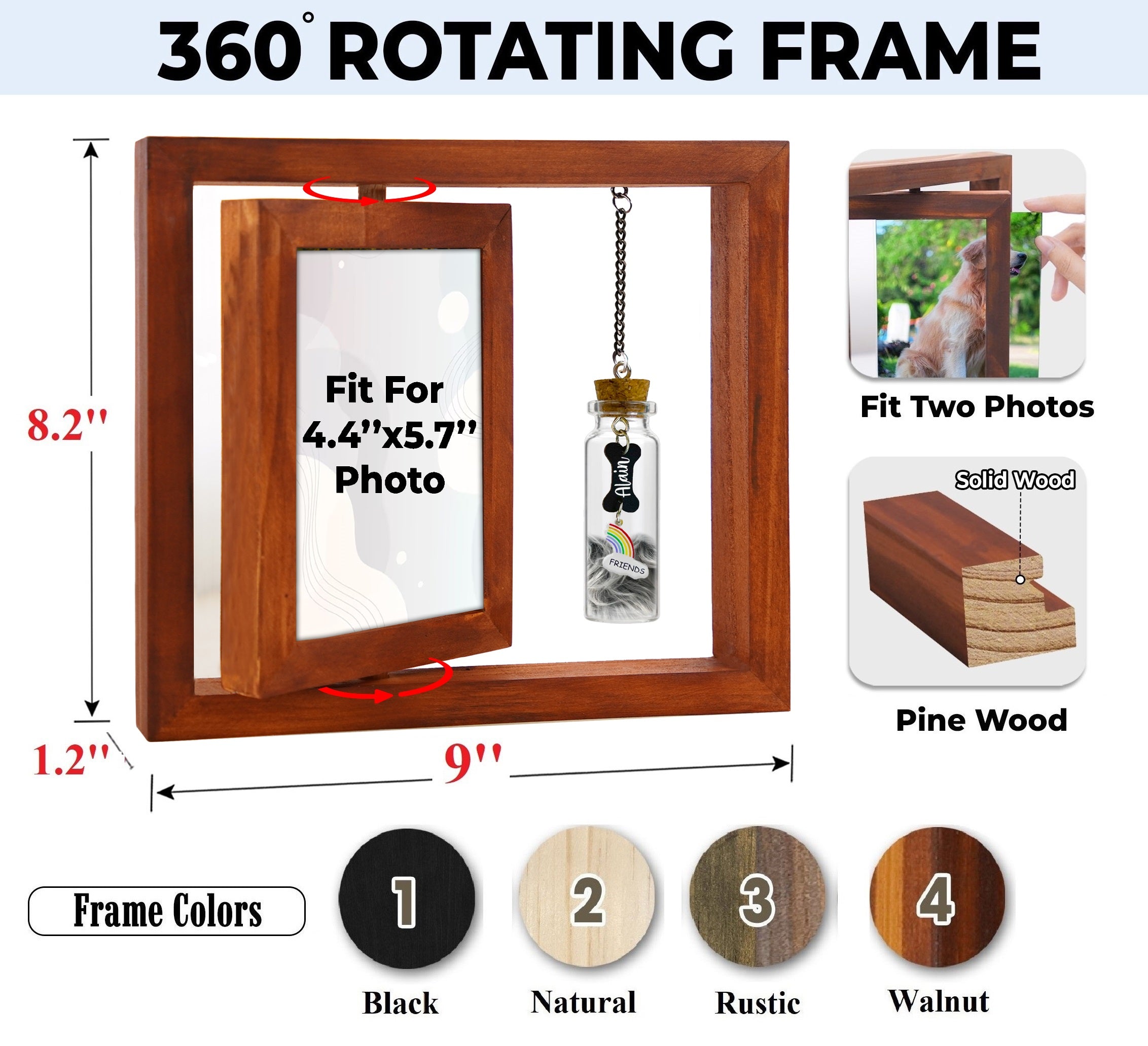 Picture Frame 6x4 Photo for Pet