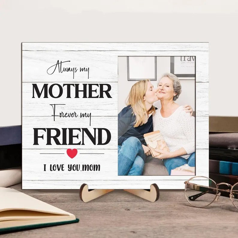 Personalized 4x6 Covered My Mom Picture Frame