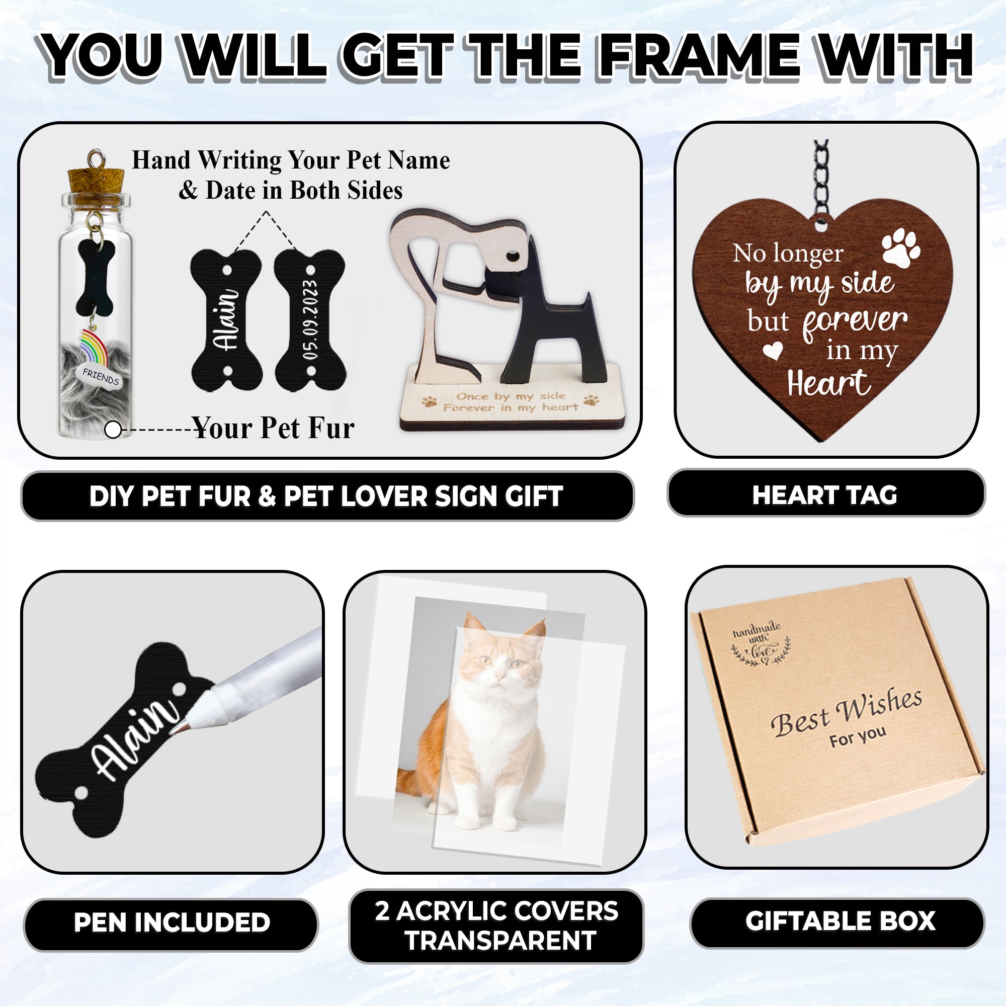 Pet Memorial Picture Frame